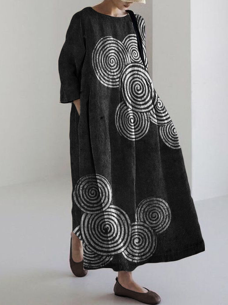 Klassische Vintage Kleid