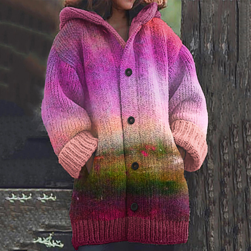 Klassische Vintage Strickjacke