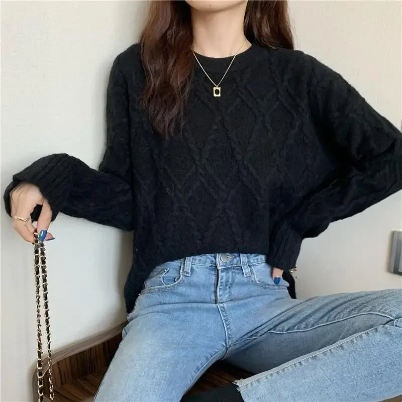 Zeitloser Vintage-Stil Pullover