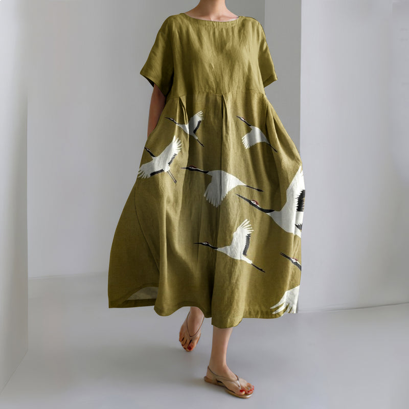 Anmutig gestaltete Kleid