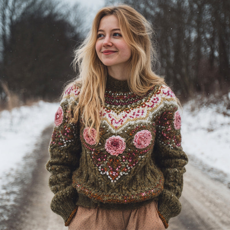Elegant gestaltete Pullover