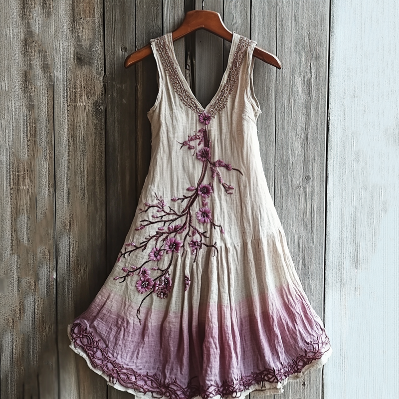 Wunderschön gefertigte Kleid