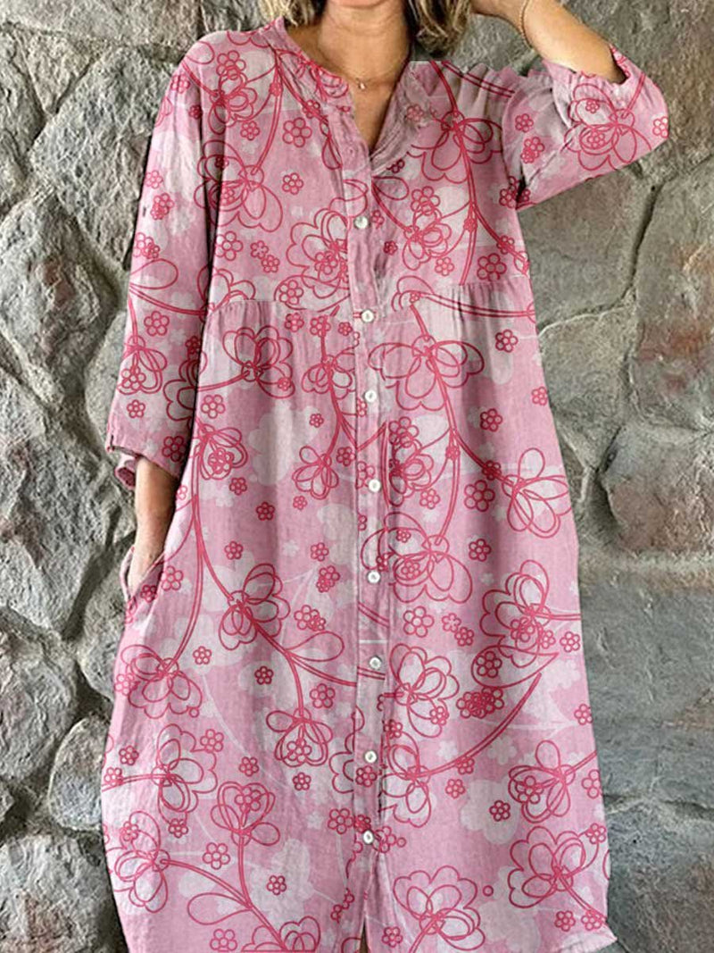 Zeitloser Vintage-Stil Kleid