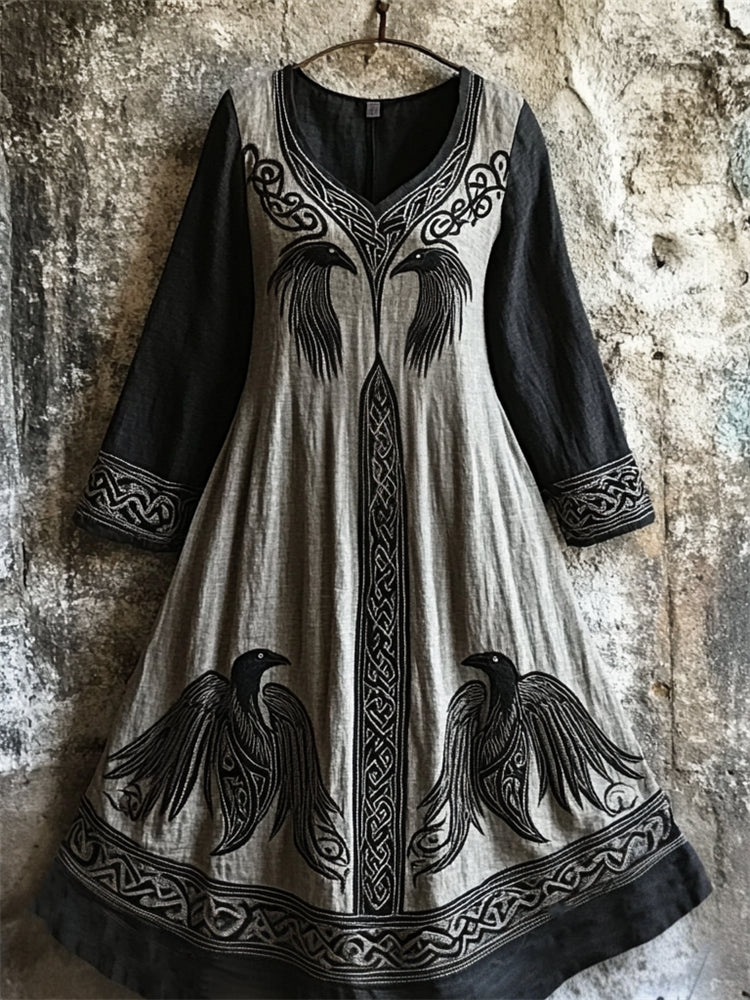 Anmutig gestaltete Kleid