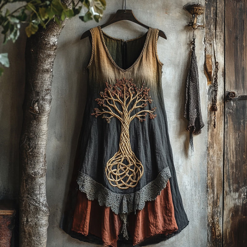 Anmutig gestaltete Kleid