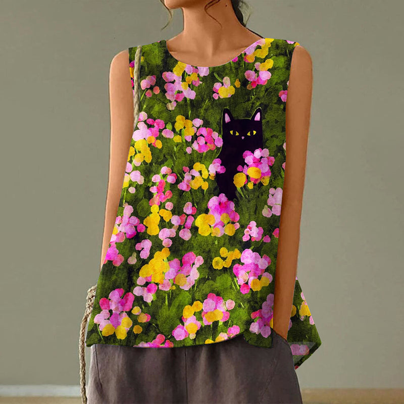 Zeitloser Vintage-Stil Top