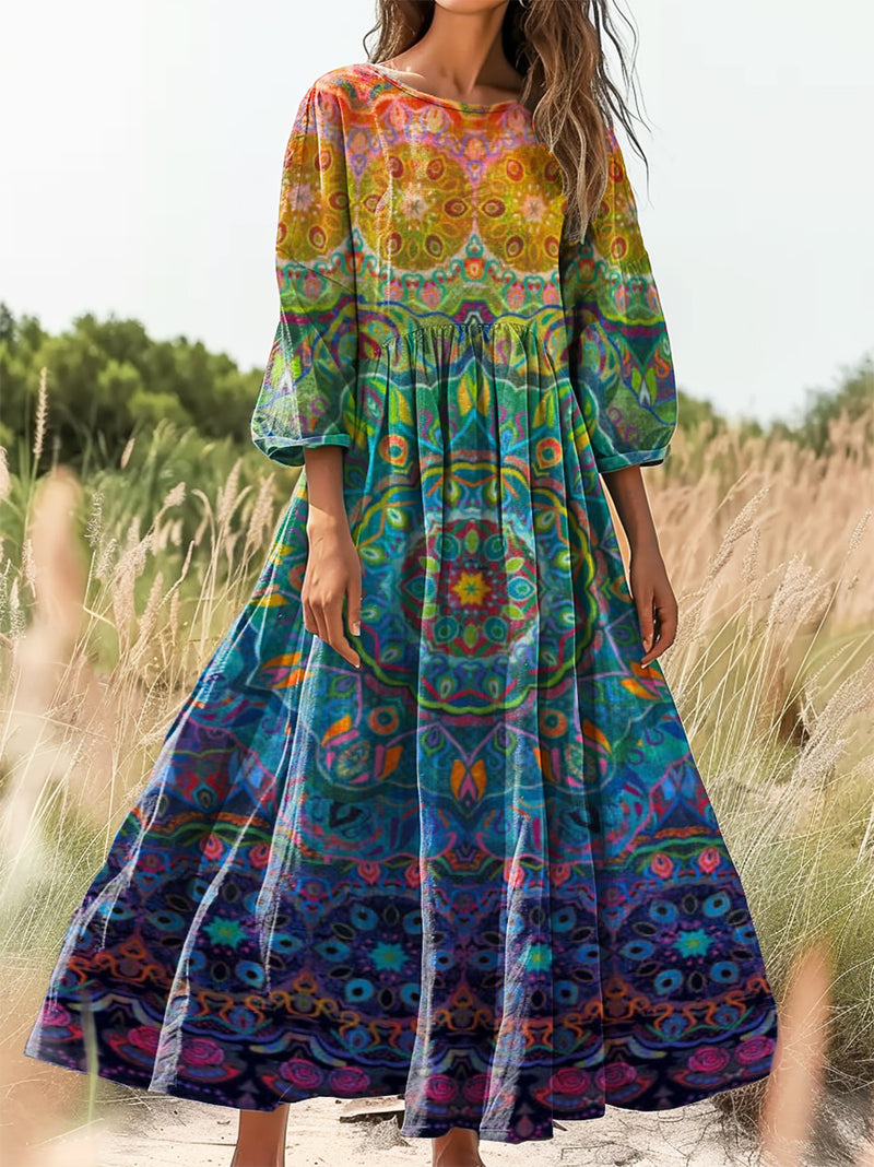 Zeitloser Vintage-Stil Kleid