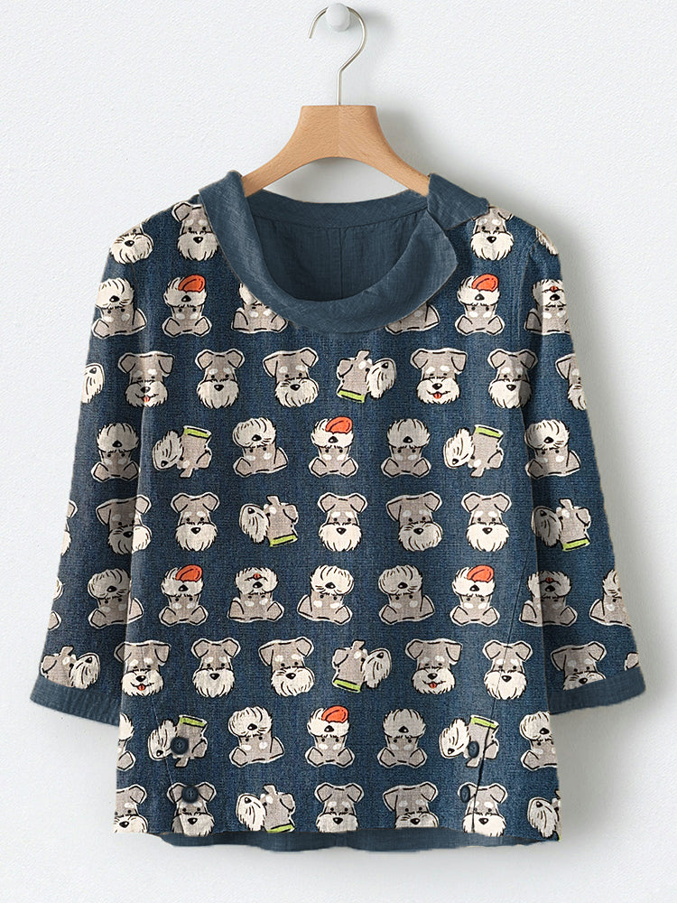 Zeitloser Vintage-Stil Hemd