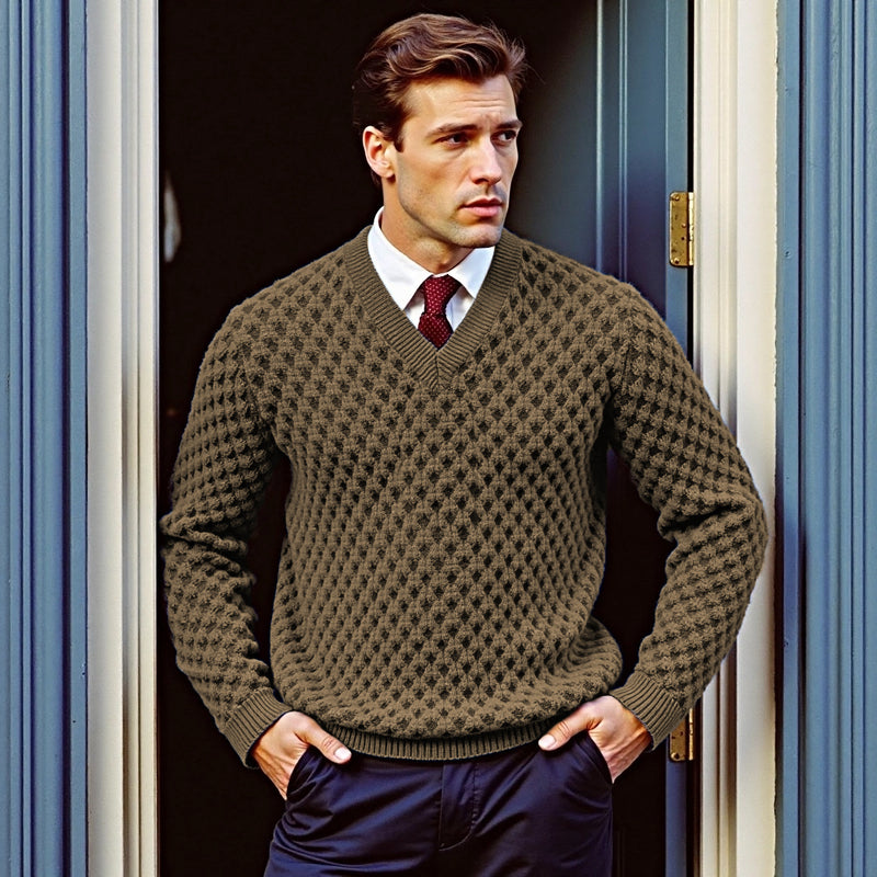 Zeitloser Vintage-Stil Pullover