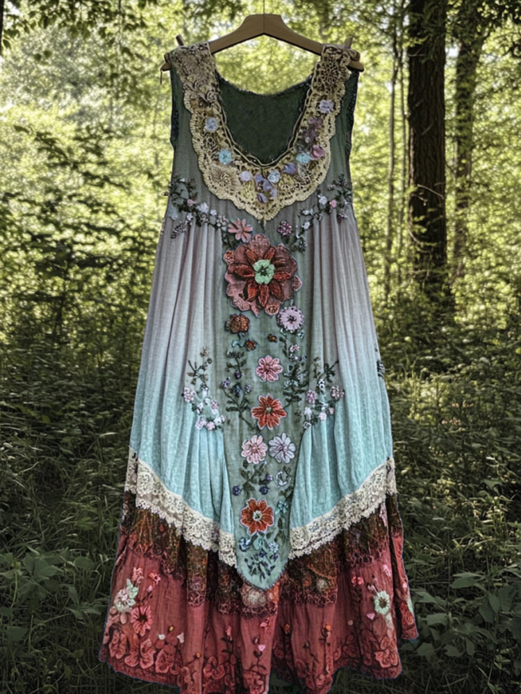 Anmutig gestaltete Kleid