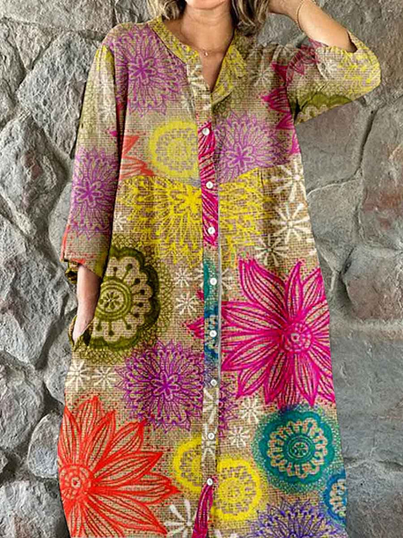 Zeitloser Vintage-Stil Kleid
