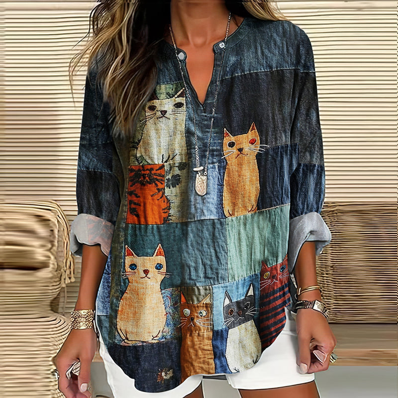 Elegant gestaltete Bluse