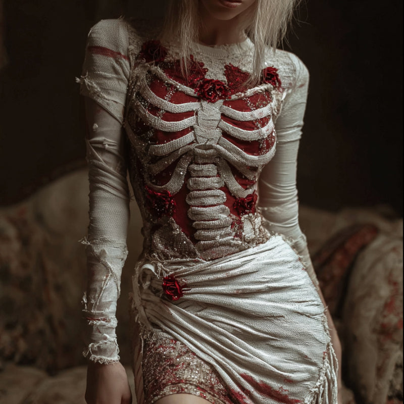 Anmutig gestaltete Kleid