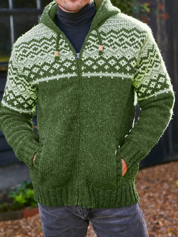 Anmutig gestaltete Strickjacke
