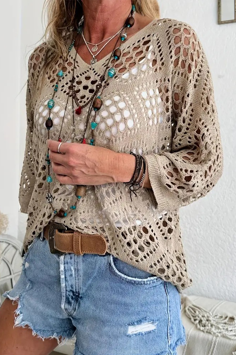 Zeitloser Vintage-Stil Pullover