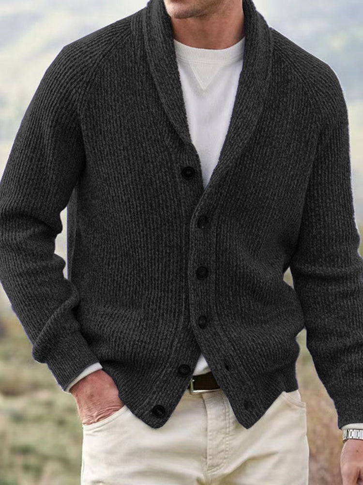 Zeitloser Vintage-Stil Strickjacke