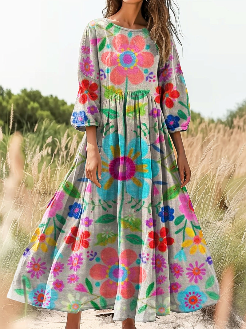 Klassisch gestaltete Kleid