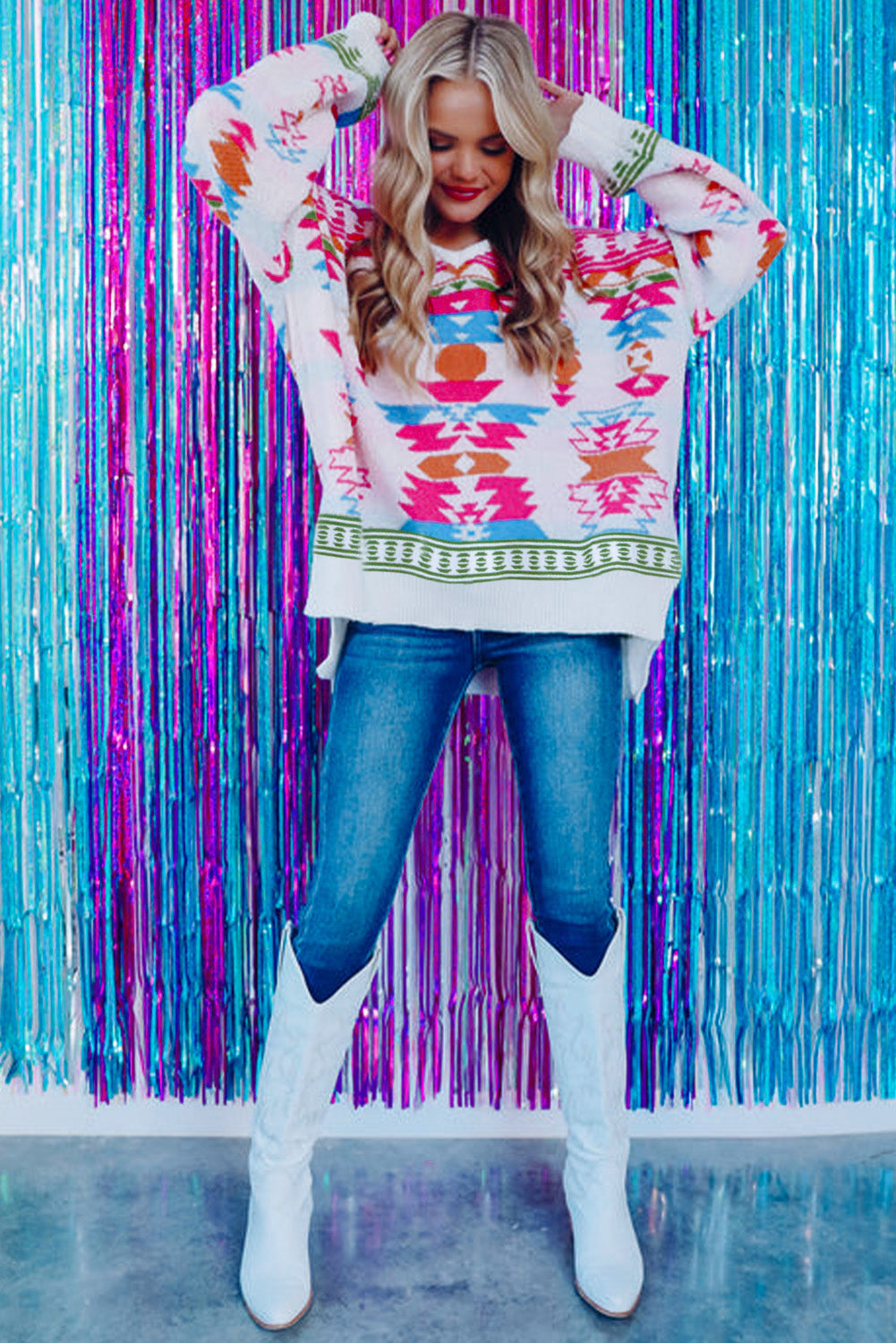 Zeitloser Vintage-Stil Pullover