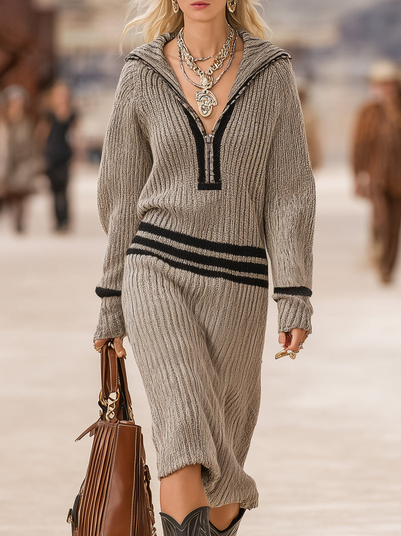 Klassische Vintage Kleid