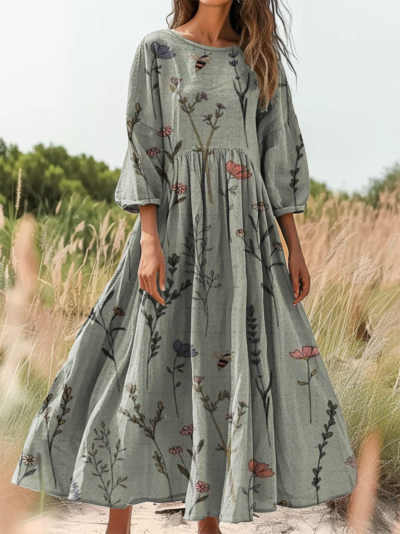Anmutig gestaltete Kleid