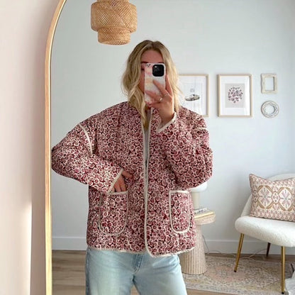 MW | Daisy Gemusterte Jacke