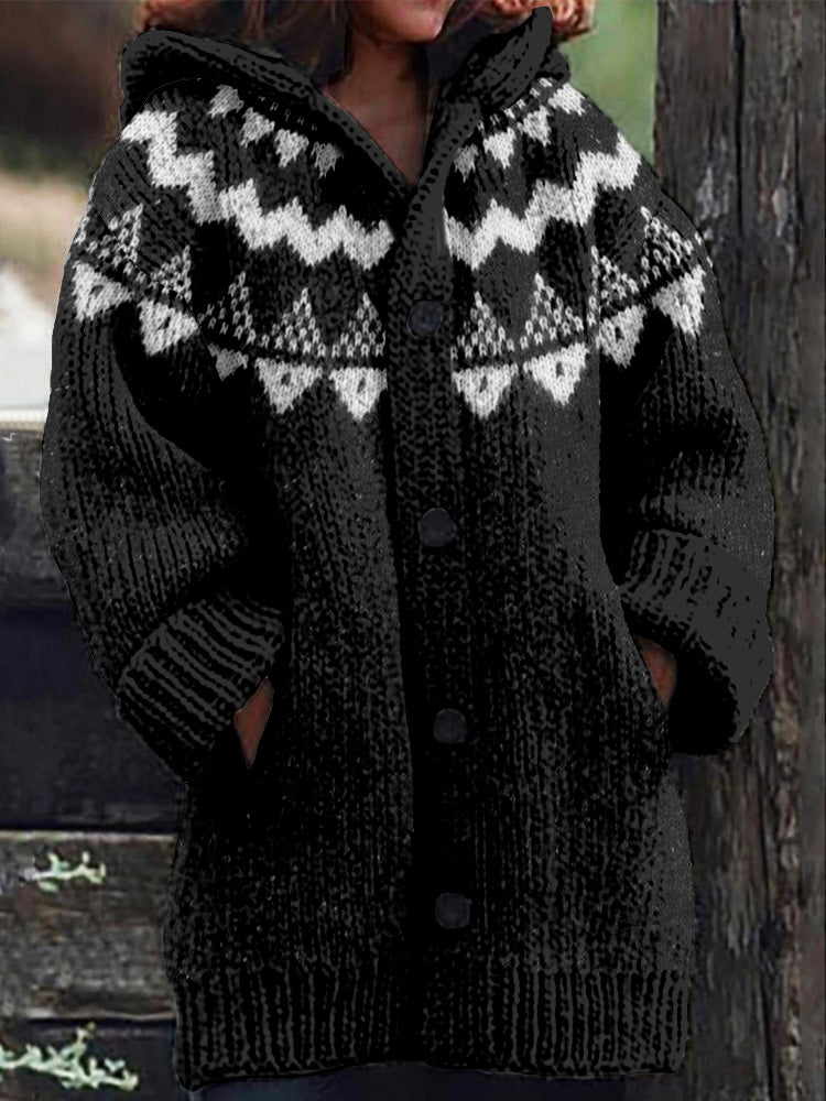 Vintage inspirierte Strickjacke