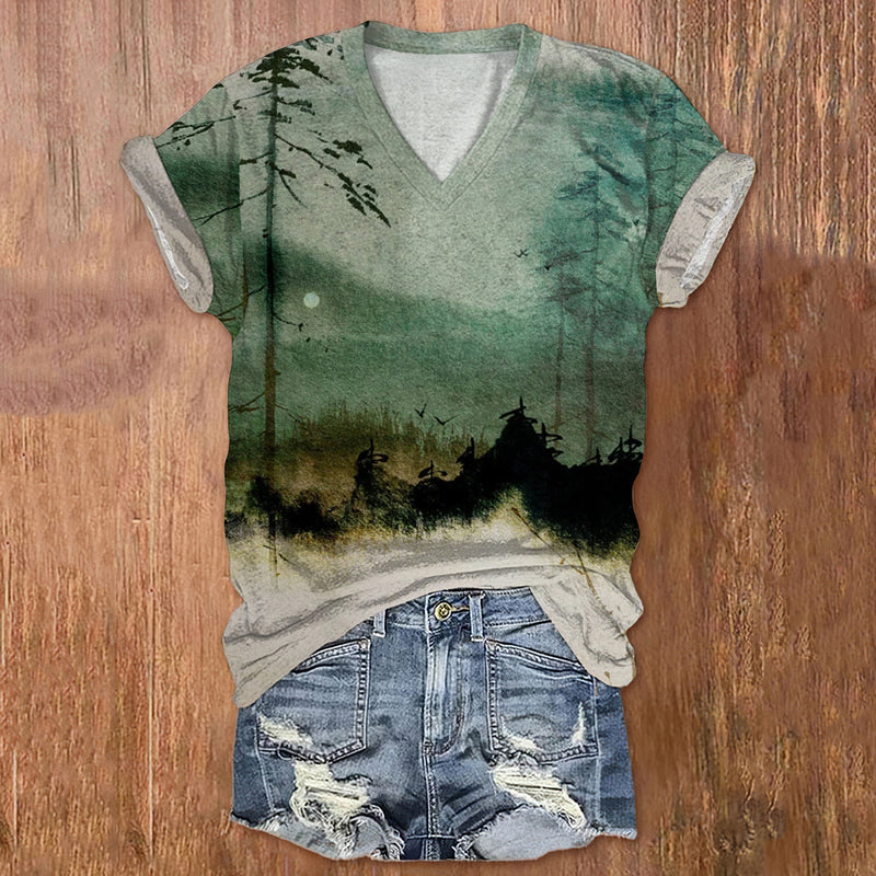 Klassisch gestaltete T-Shirt