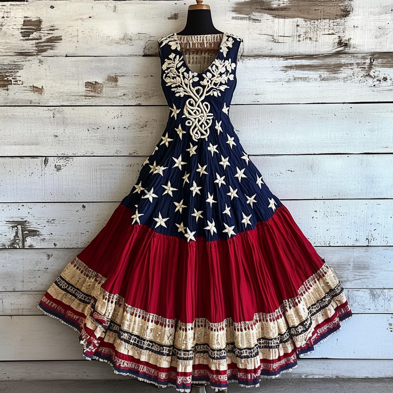 Wunderschön gefertigte Kleid