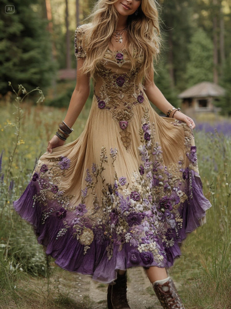 Vintage inspirierte Kleid