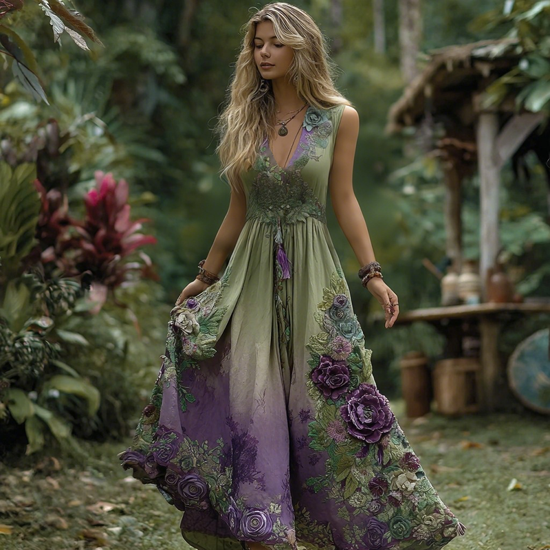 Wunderschön gefertigte Kleid