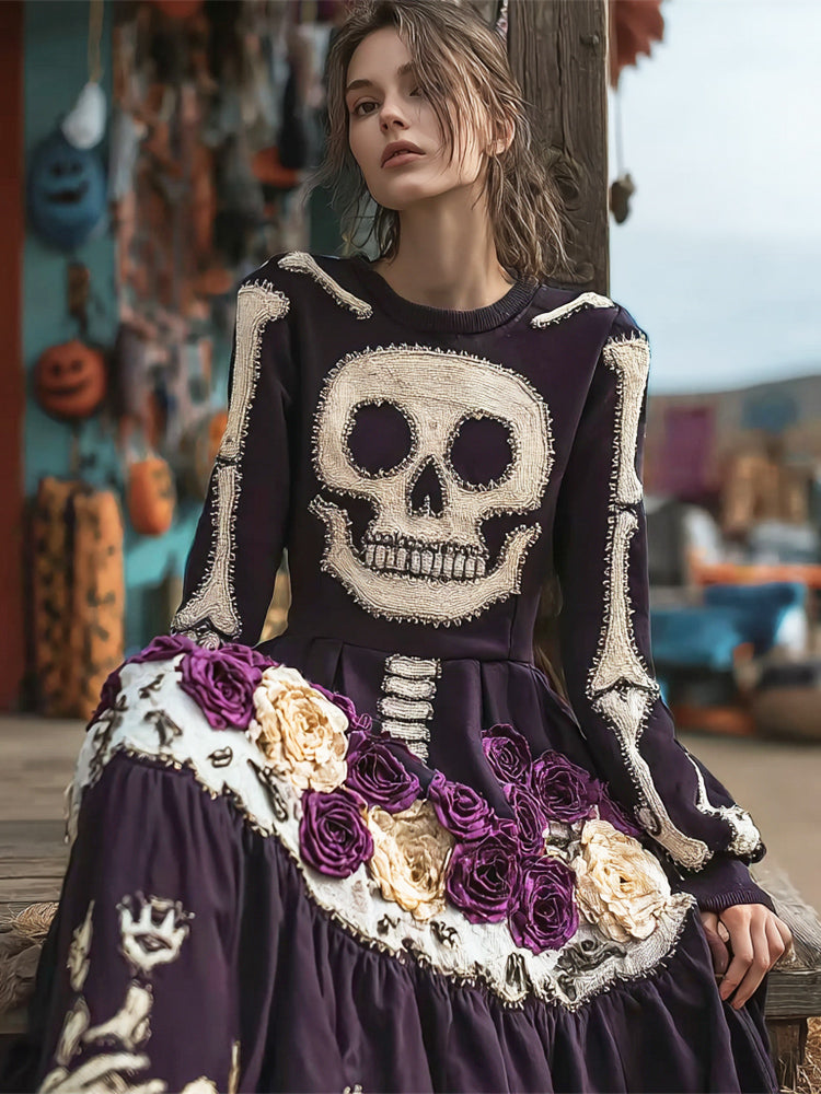 Klassisch gestaltete Kleid