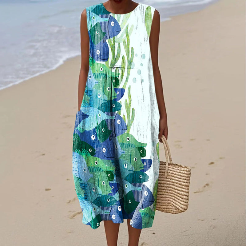 Zeitloser Vintage-Stil Kleid
