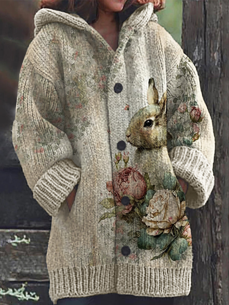 Klassisch gestaltete Strickjacke