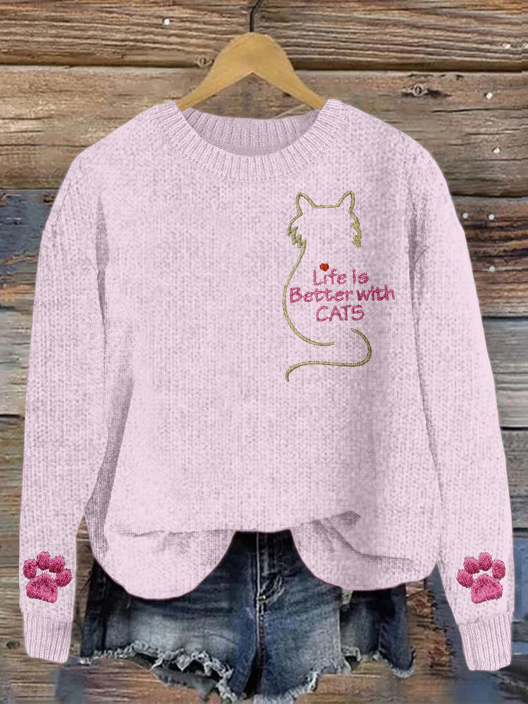 Anmutig gestaltete Pullover