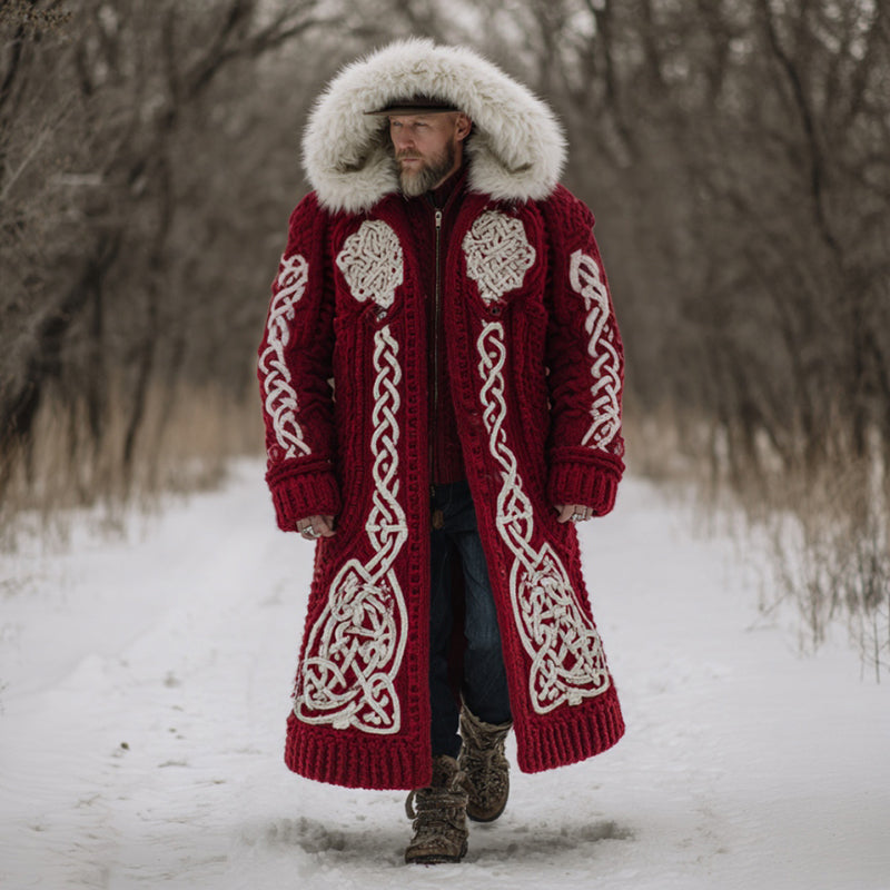 Klassisch gestaltete Strickjacke