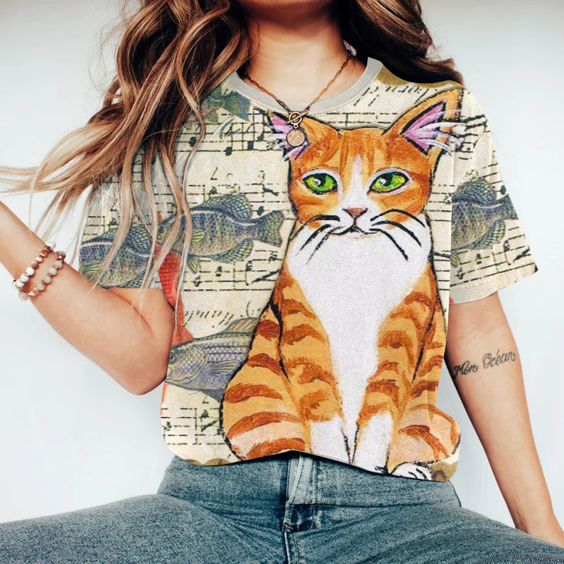 Anmutig gestaltete T-Shirt