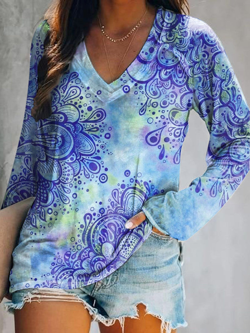 Zeitloser Vintage-Stil Top