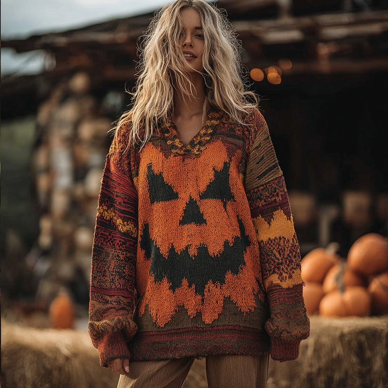 Zeitloser Vintage-Stil Pullover
