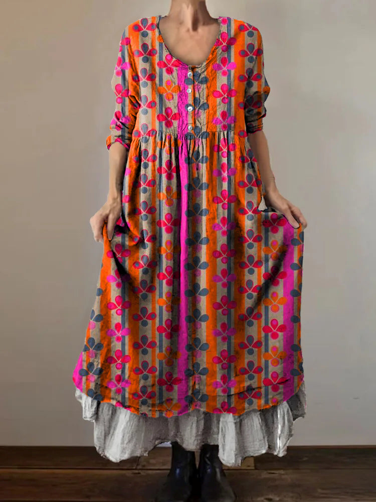 Zeitloser Vintage-Stil Kleid