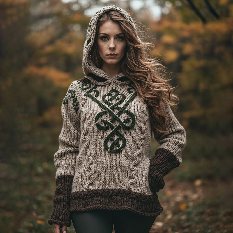 Zeitloser Vintage-Stil Pullover