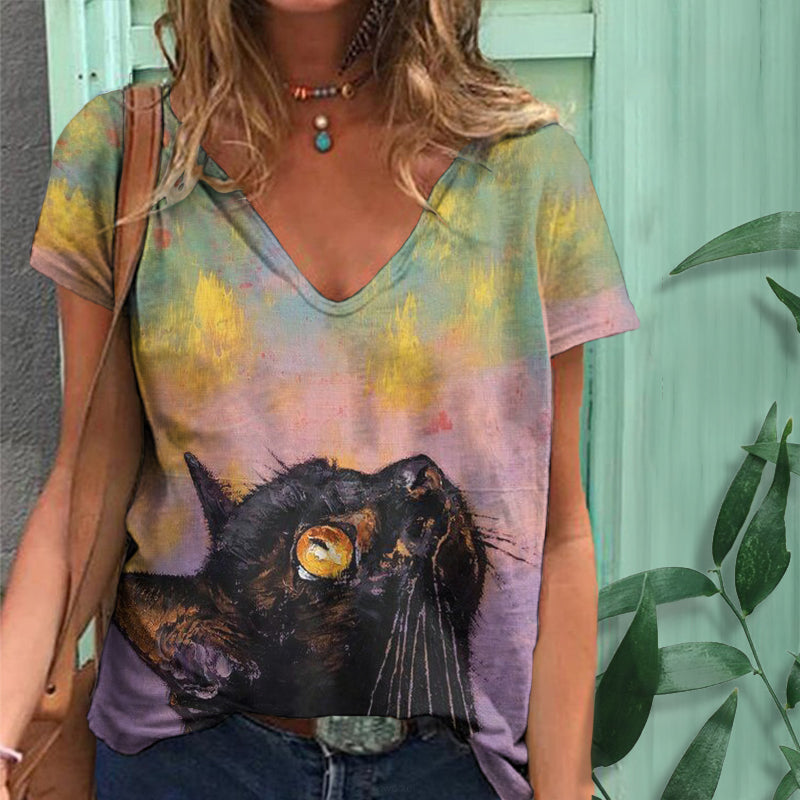 Anmutig gestaltete T-Shirt