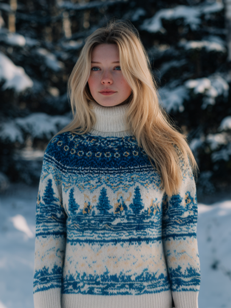 Klassische Vintage Pullover