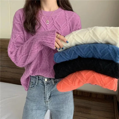 Zeitloser Vintage-Stil Pullover