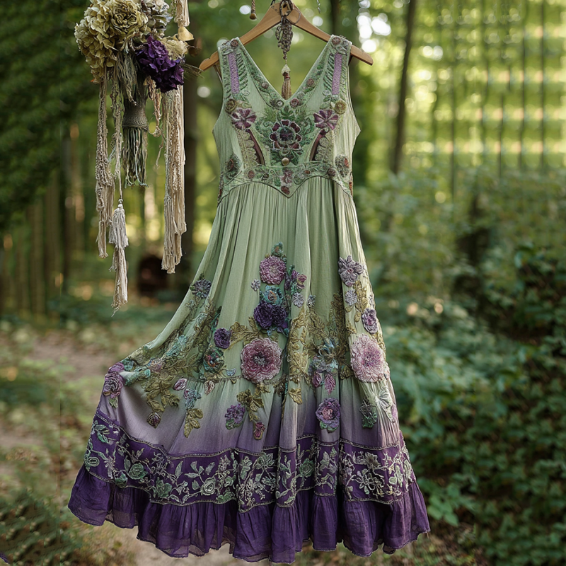 Durchdacht gestaltete Kleid