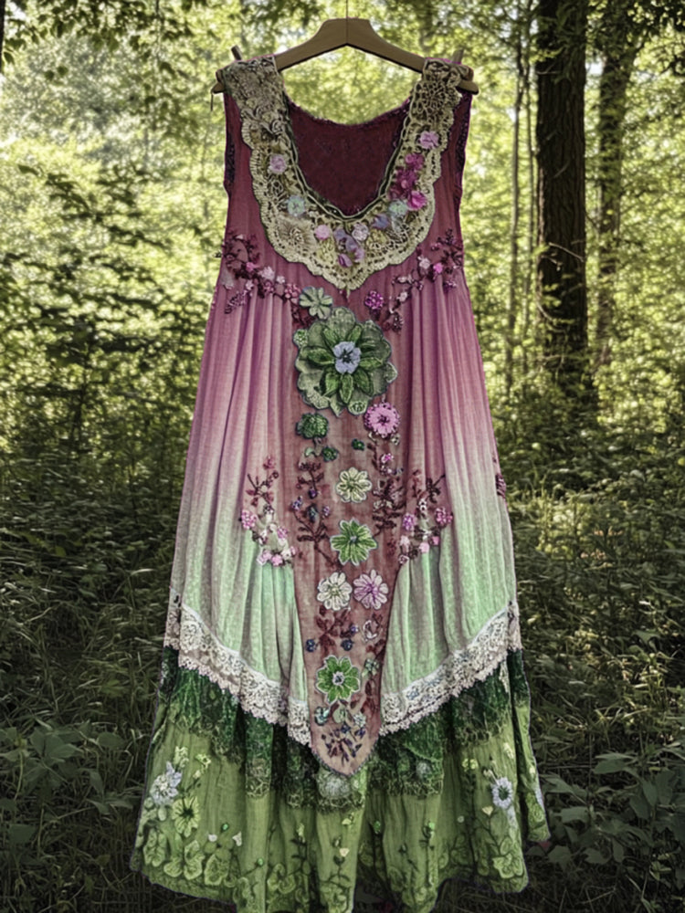 Anmutig gestaltete Kleid
