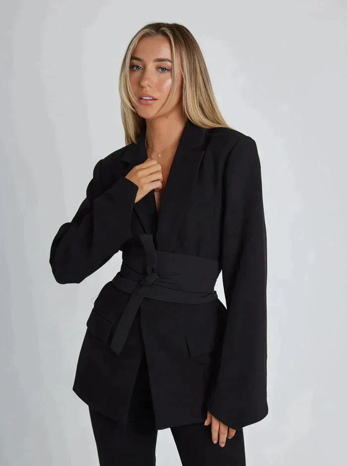 MW | Blazer mit Gürtel für Frauen