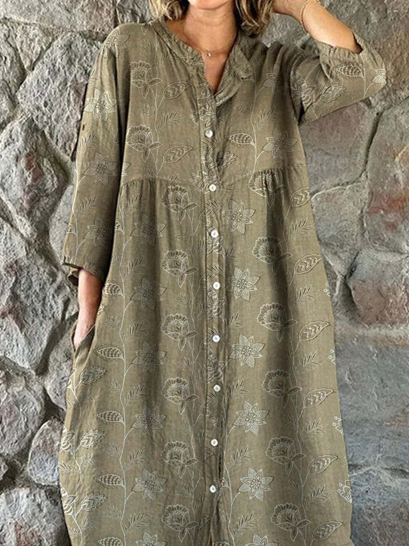 Klassische Vintage Kleid