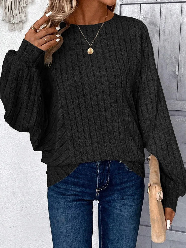 MW | MW – Kuscheliger Strickpullover mit Ballonärmeln