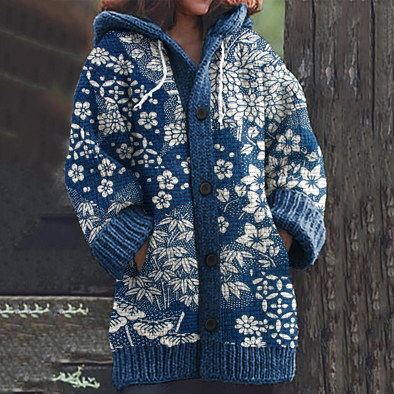 Elegant gestaltete Strickjacke