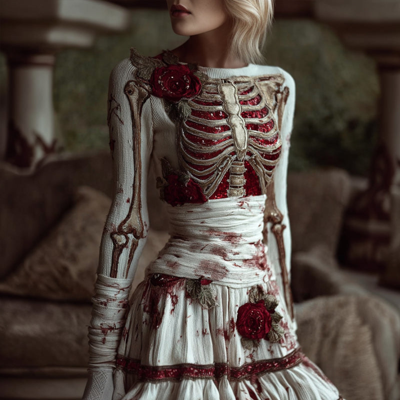 Wunderschön gefertigte Kleid